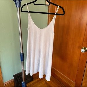 Aritzia Wilfred Free Rafaeli dress in light taupe XS